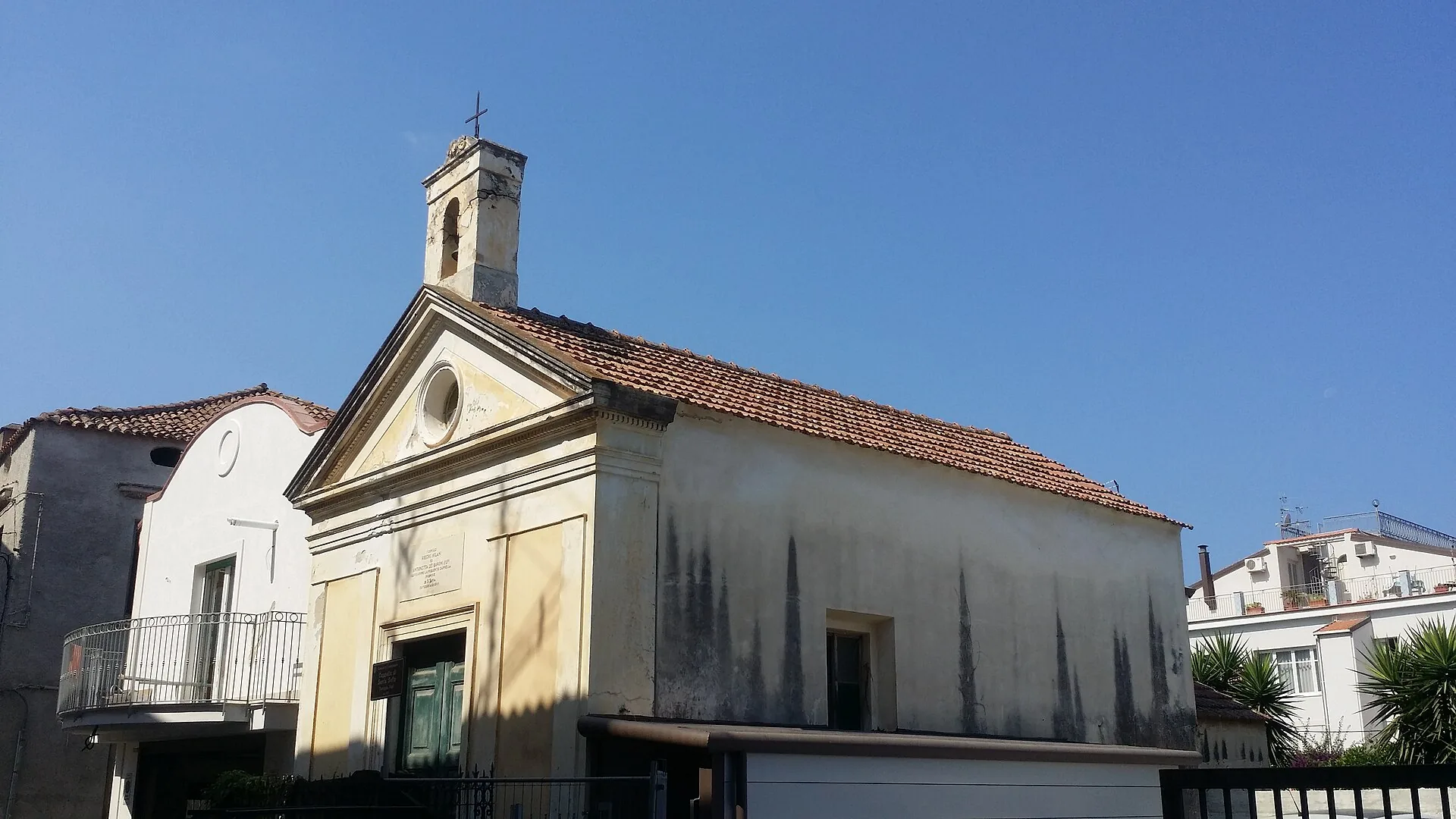 La cappella di Santa Sofia a Santa Maria di Castellabate